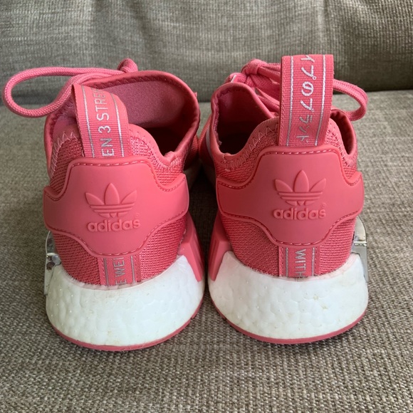 Adidas NMD R1 Hazy Rose FX7073 Pink Silver Size 8 - Picture 5 of 16